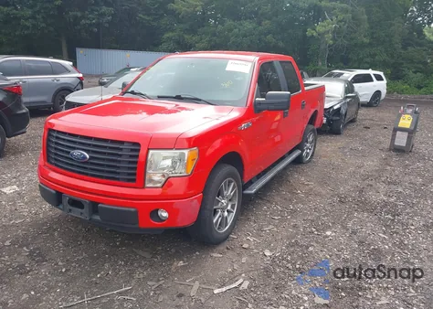 2014 Ford F-150 Stx из США, поврежденный, VIN 1FTFW1CF5EFC63619